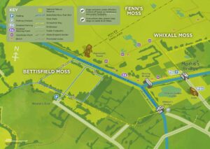 Bettisfield Trail map